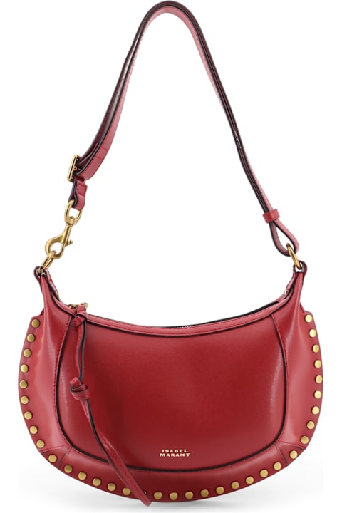 Isabel Marant Bags for Women Isabel Marant Oskan Moon Leather Crossbody Bag