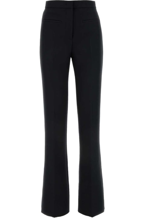 MSGM Pants & Shorts for Women MSGM Black Jersey Pant
