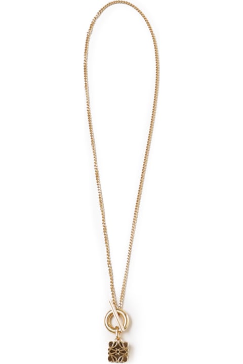 ウィメンズ Loeweのネックレス Loewe Anagram Pendant Necklace