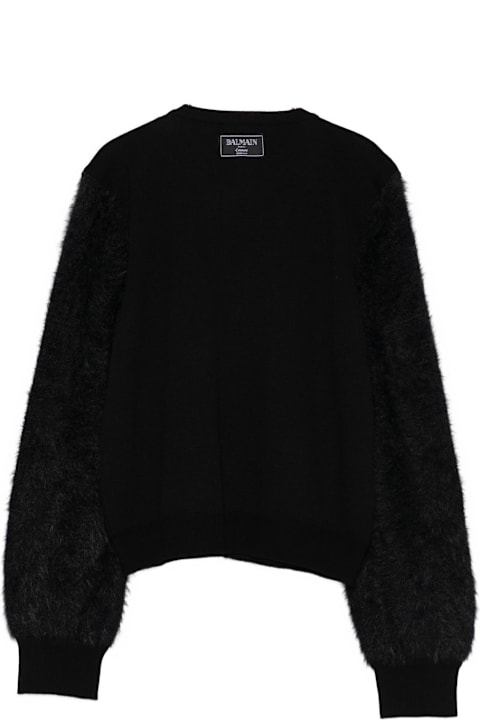 Homeware Balmain Balmain Kids Cardigan With Decoration