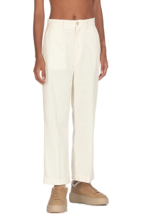 Polo Ralph Lauren for Women Polo Ralph Lauren Corduroy Wide-leg Cropped Trouser