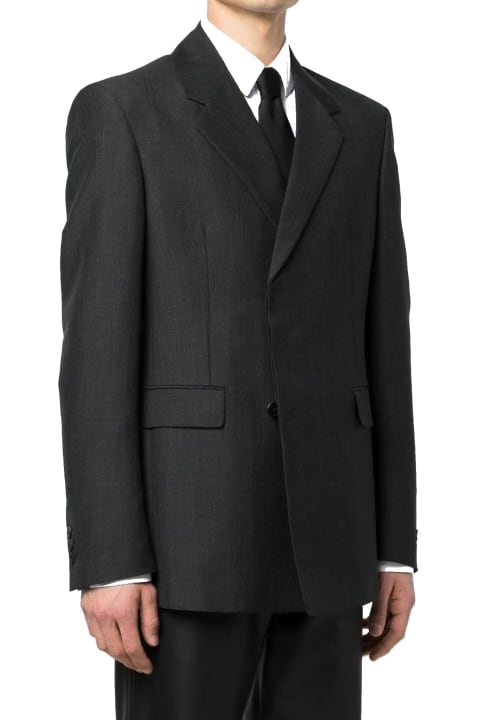 Coats & Jackets for Men Prada Double-breasted Wool Jacket