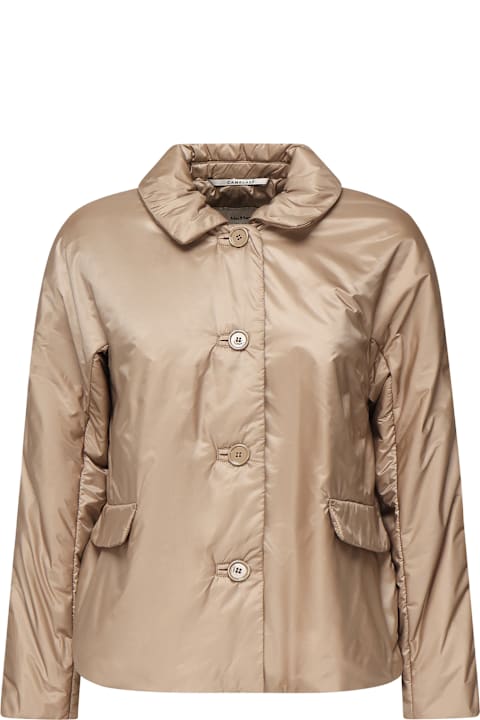 Max Mara The Cube Coats & Jackets for Women Max Mara The Cube Greens Waterproof Padded Jacket