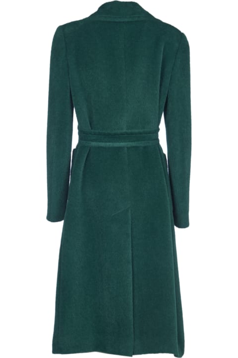 "maureen" Green Long Coat