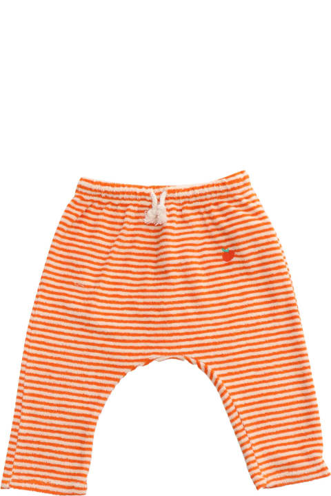 Fashion for Baby Boys Bobo Choses Pantaloni Arancioni Da Neonato