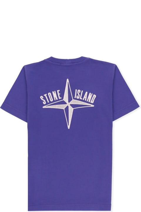 Topwear for Boys Stone Island Cotton T-shirt