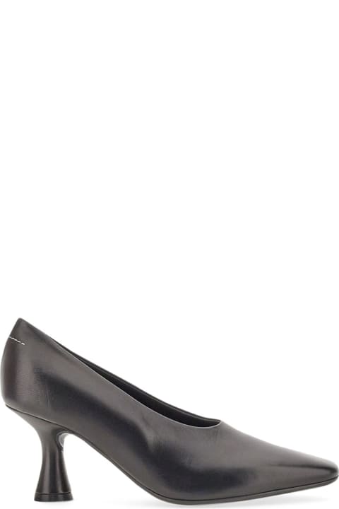 High-Heeled Shoes for Women MM6 Maison Margiela Pump In Leather