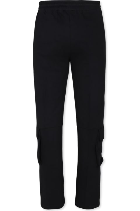 ملابس تحتية لـ بنات Diadora Black Trousers For Girl With Logo