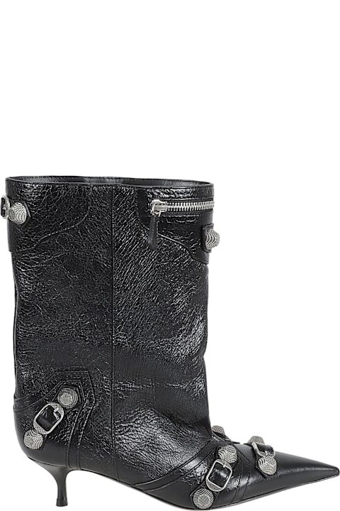 ウィメンズ ブーツ Balenciaga Cag. Wide Boots