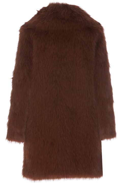 Pinko Coats & Jackets for Women Pinko Cattivik Faux Fur Coat