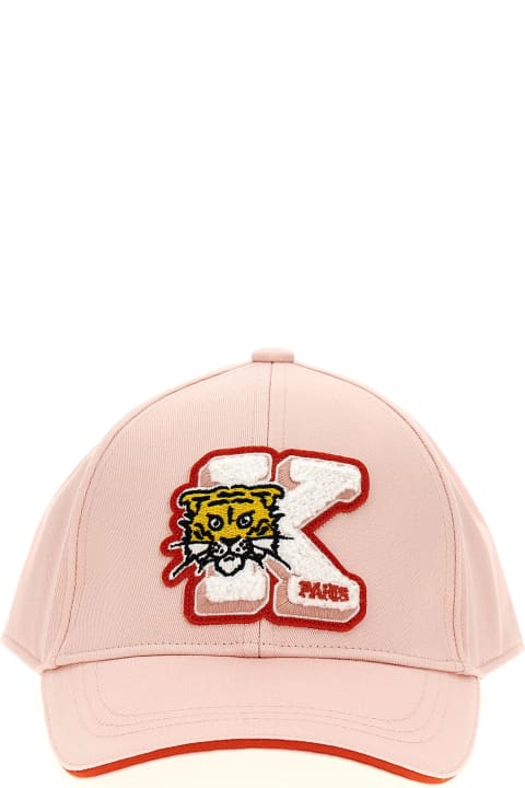 Accessories & Gifts for Girls Kenzo Kids Logo Embroidery Cap