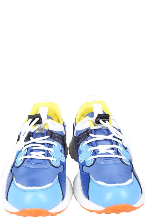 Shoes for Boys Flower Mountain Light Blue Low Yamano Sneakers For Boy