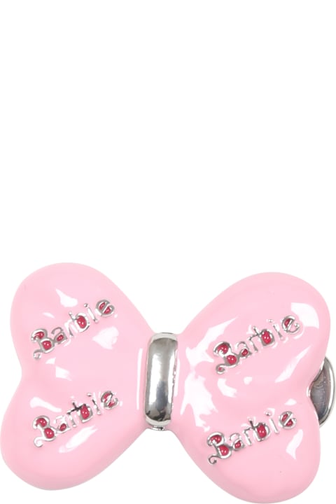 Monnalisa Accessories & Gifts for Girls Monnalisa Pink Set For Girl With Bow And Star