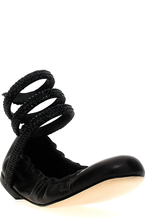 René Caovilla Flat Shoes for Women René Caovilla 'cleo' Ballet Flats