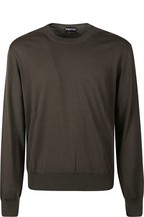 Fleeces & Tracksuits for Men Tom Ford Round Neck T-shirt