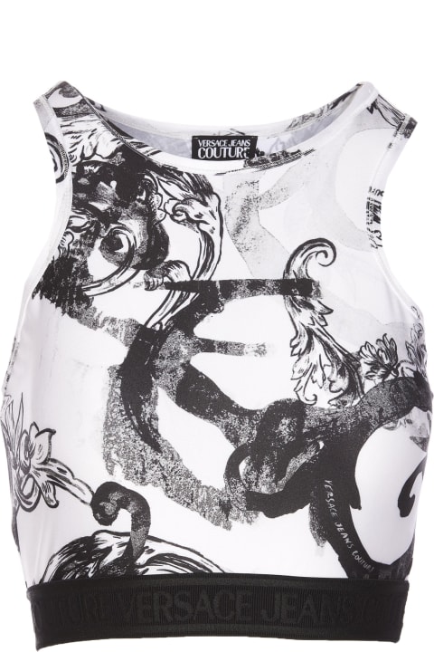 Versace Jeans Couture for Women Versace Jeans Couture Watercolor Couture Top