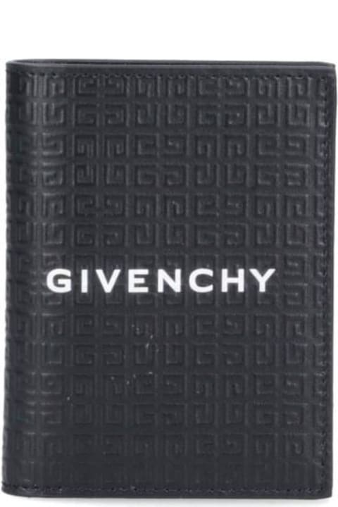 Givenchy Wallets for Men Givenchy 'micro 4g' Bi-fold Card Holder