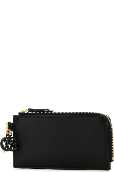 Gucci Black Leather Card Holder