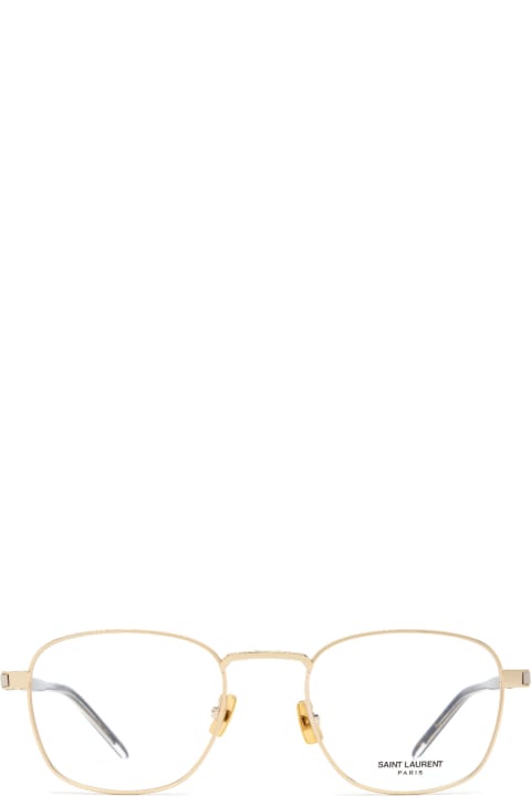 Saint Laurent Eyewear Eyewear for Women Saint Laurent Eyewear Sl 699 Gold Glasses