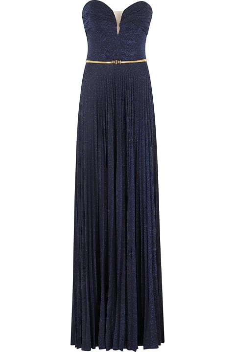 Homeware Elisabetta Franchi Elisabetta Franchi Dresses Blue