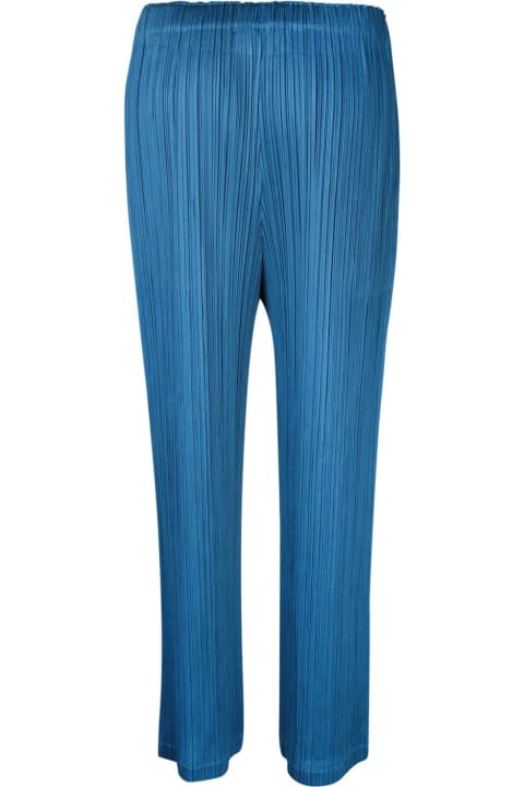 Fashion for Women Pleats Please Issey Miyake Mc August Elasticated Waistband Pleated Trousers