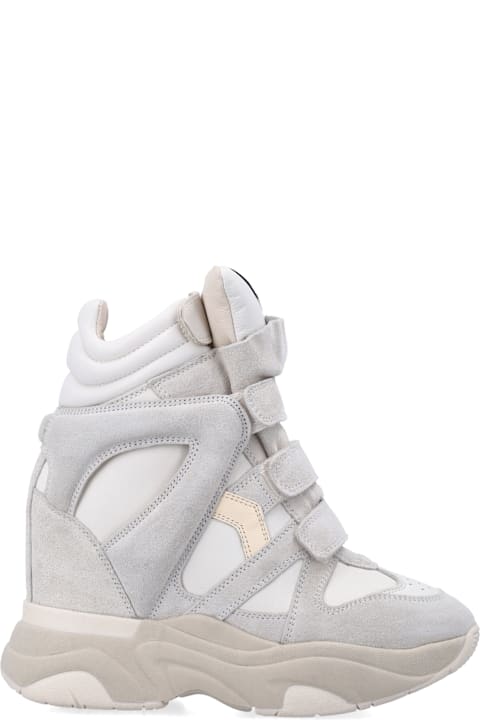 Isabel Marant Balskee High-top Wedge Sneakers
