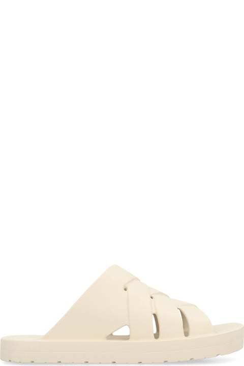 Sale for Men Bottega Veneta Rubber Slides