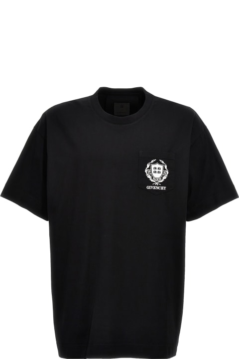 Givenchy for Men Givenchy Logo Embroidery T-shirt