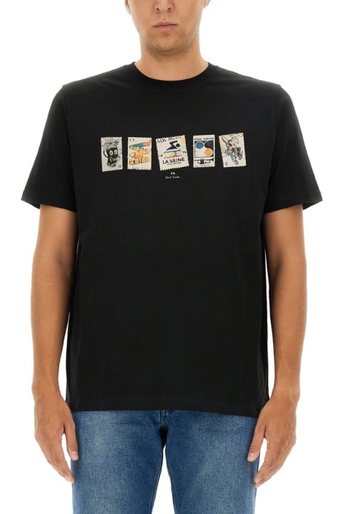 PS by Paul Smith Topwear for Men PS by Paul Smith T-shirt With Print