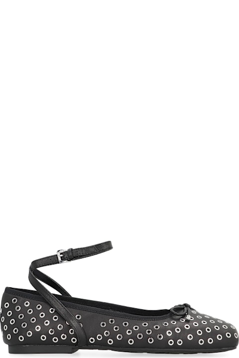 MICHAEL Michael Kors for Men MICHAEL Michael Kors Collette Flex Leather Ballet Flats