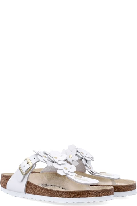 Birkenstock Gizeh Leather Flower