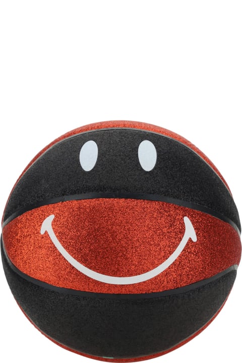 Smiley Glitter Basketball