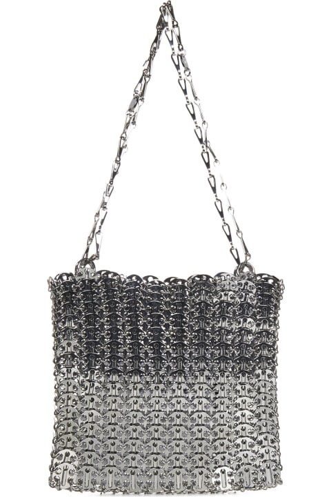 Paco Rabanne Shoulder Bags for Women Paco Rabanne Iconic Silver 1969 Shoulder Bag
