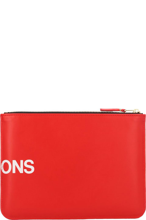 Comme des Garçons Wallet for Kids Comme des Garçons Wallet 'huge Logo' Wallet