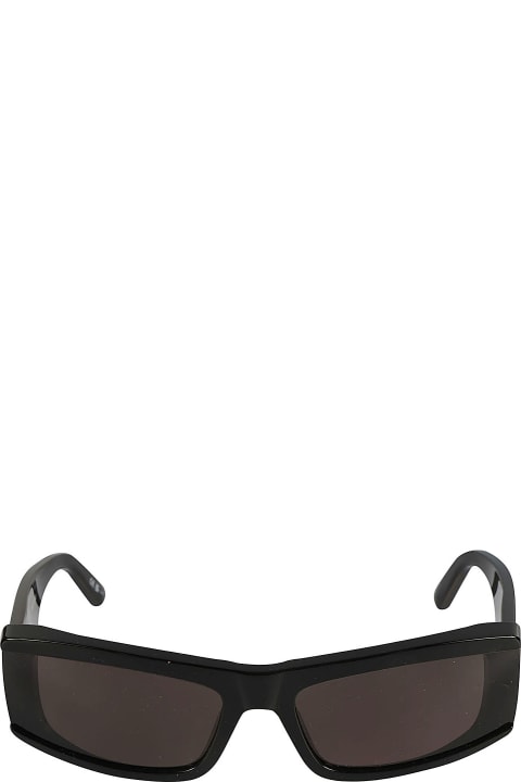 メンズ Balenciaga Eyewearのアイウェア Balenciaga Eyewear Rectangular Lens Flat Temple Sunglasses