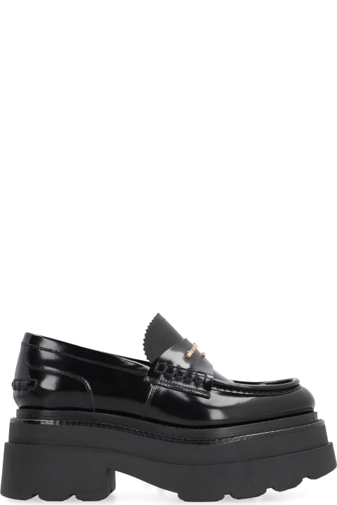 High-Heeled Shoes for Women Alexander Wang Carter Leather Loafers