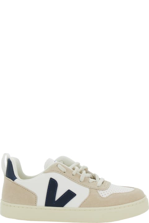 أدوات منزلية Veja 'v-10' Sneaker With Suede Inserts In Faux Leather Boy