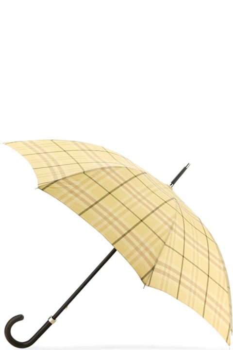 ウィメンズ 傘 Burberry Embroidered Nylon Blend Umbrella