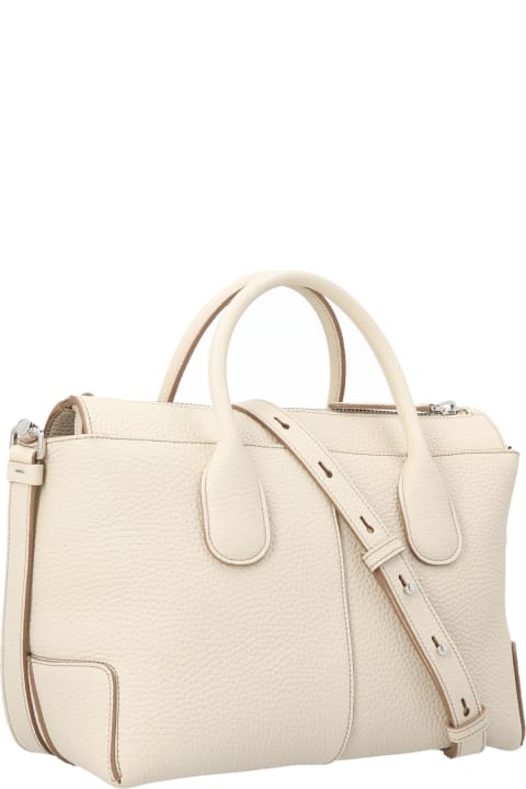 Fashion for Women Tod's Tod's Di Smooth Leather Tote Bag