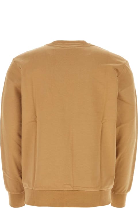 Clothing for Men Hugo Boss Camel Cotton Sweatshirt