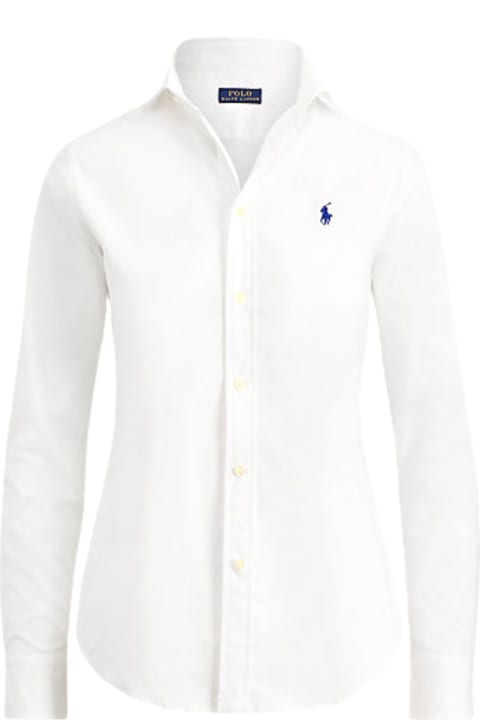 Polo Ralph Lauren for Women Polo Ralph Lauren Cotton Knit Oxford Shirt