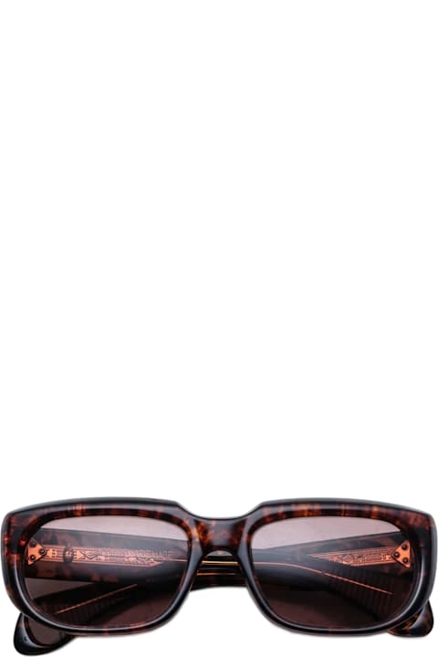 Jacques Marie Mage إكسسوارات لـ القسم الرجالي Jacques Marie Mage Sartet - Argyle Sunglasses