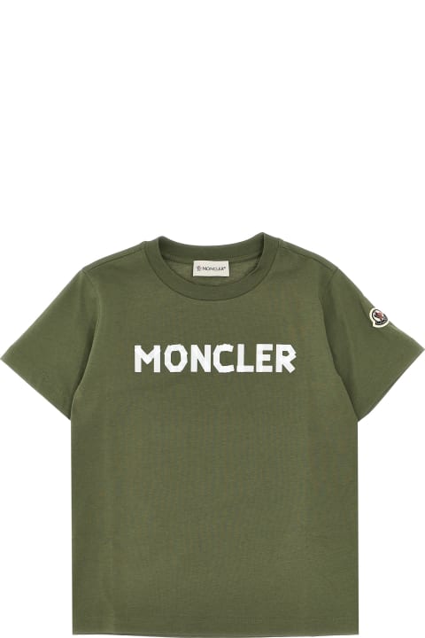 Topwear for Boys Moncler Logo Print T-shirt