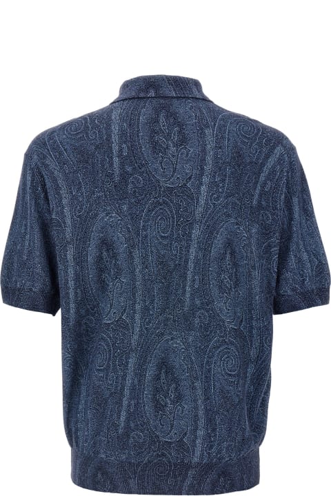 Etro Topwear for Men Etro 'paisley' Polo Shirt