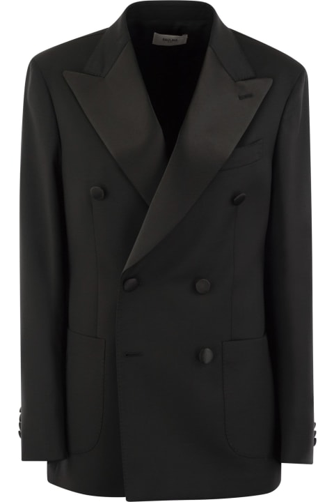 Saulina Milano Coats & Jackets for Women Saulina Milano Fresh Wool Double Breasted Jacket