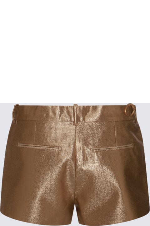 Tom Ford Pants & Shorts for Women Tom Ford Gold Shorts