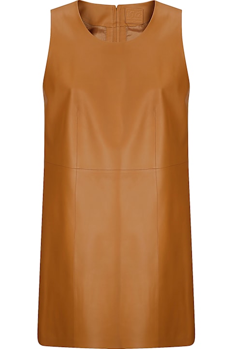Desa 1972 Clothing for Women Desa 1972 Leather Mini A-line Dress