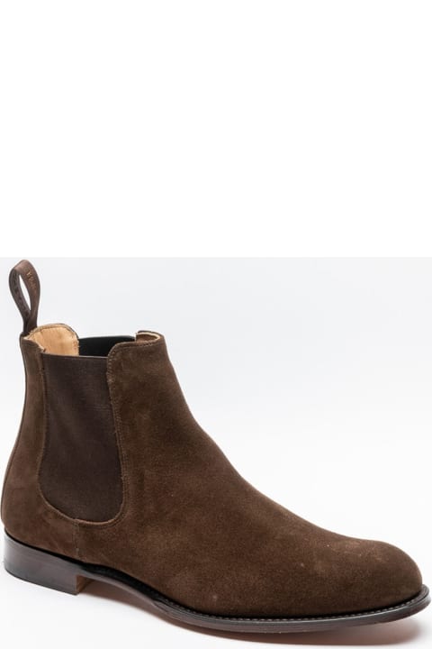 Cheaney Boots for Men Cheaney Plough Suede Chelsea Boot
