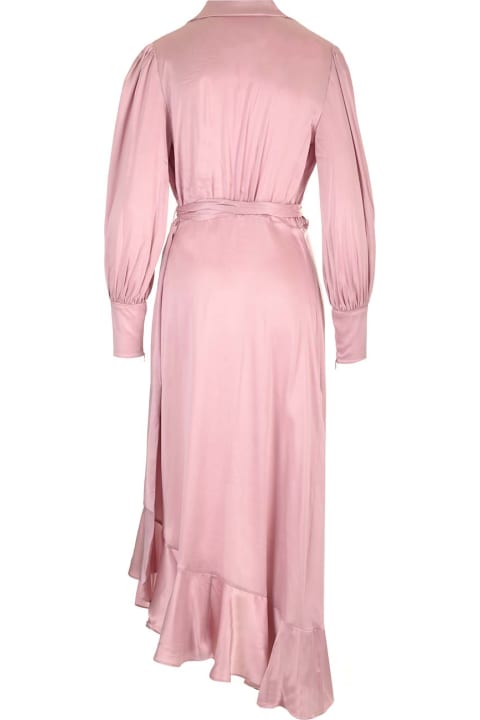 Zimmermann Dresses for Women Zimmermann Pale Pink Silk Dress