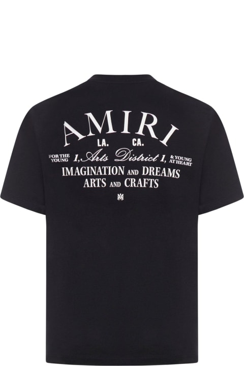 AMIRI for Men AMIRI Logo Printed Jersey Art District T-shirt
